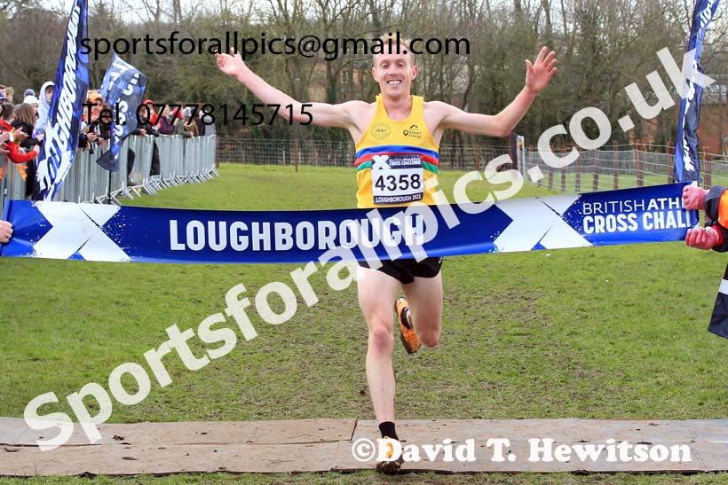 Senior Mens 2022 CAU Inter Counties Cross Country, Prestwold Hall, Loughborough.  Photo: David T. Hewitson/Sports for All Pics
